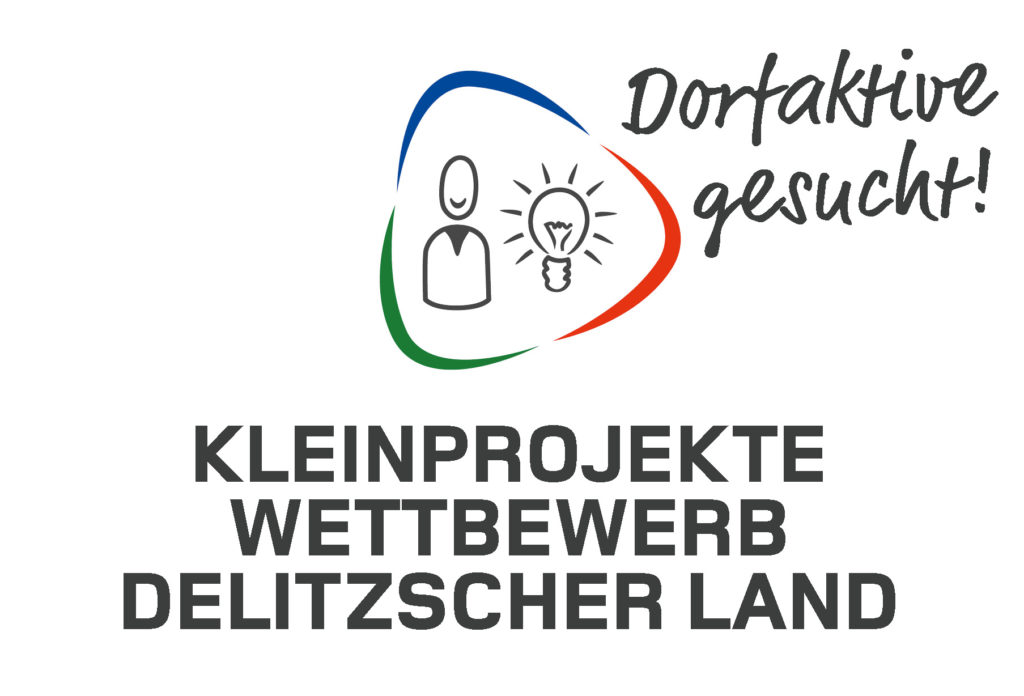 Logo Kleinprojektewettbewerb Delitzscher Land 2022