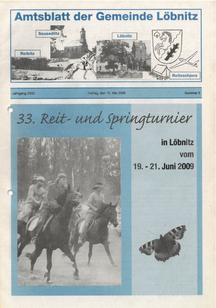 2009 05 15 Loebnitz Ausgabe 05 Titelseite