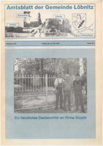 2006 05 19 Loebnitz Ausgabe 5 Titelseite