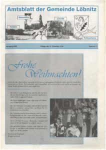 2006 12 15 Loebnitz Ausgabe 11 Titelseite