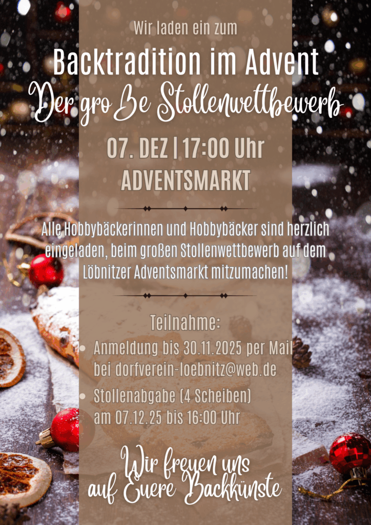 2025 12 05 Adventsmarkt Stollenwettbewerb
