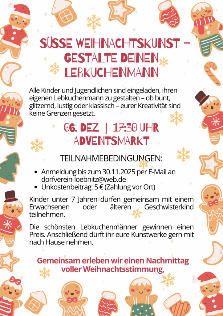 2025 12 05 Adventsmarkt Lebkuchenmann