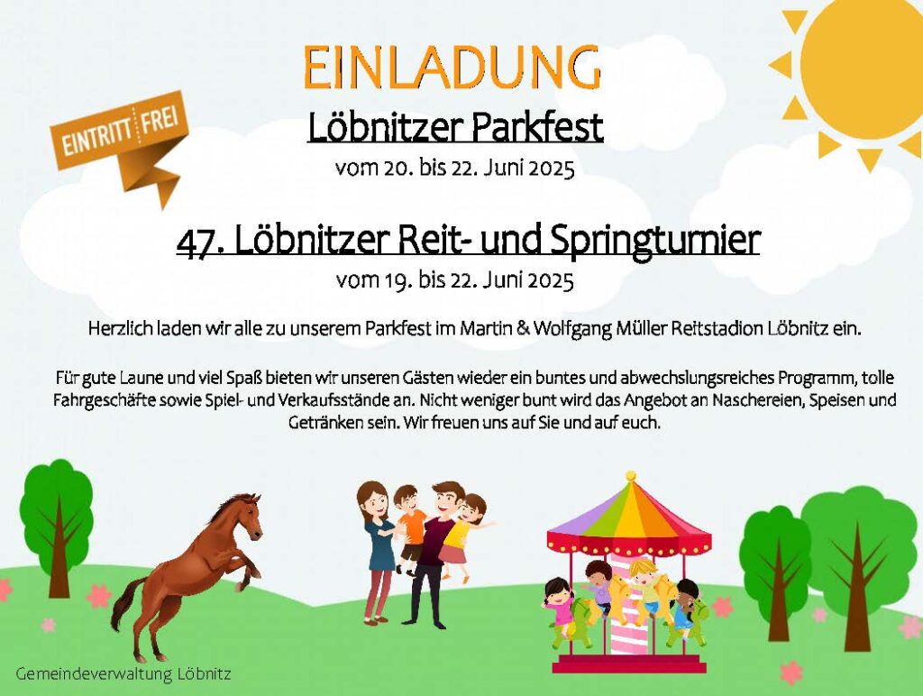 2025 06 2022 Parkfest 2025 Vorankuendigung