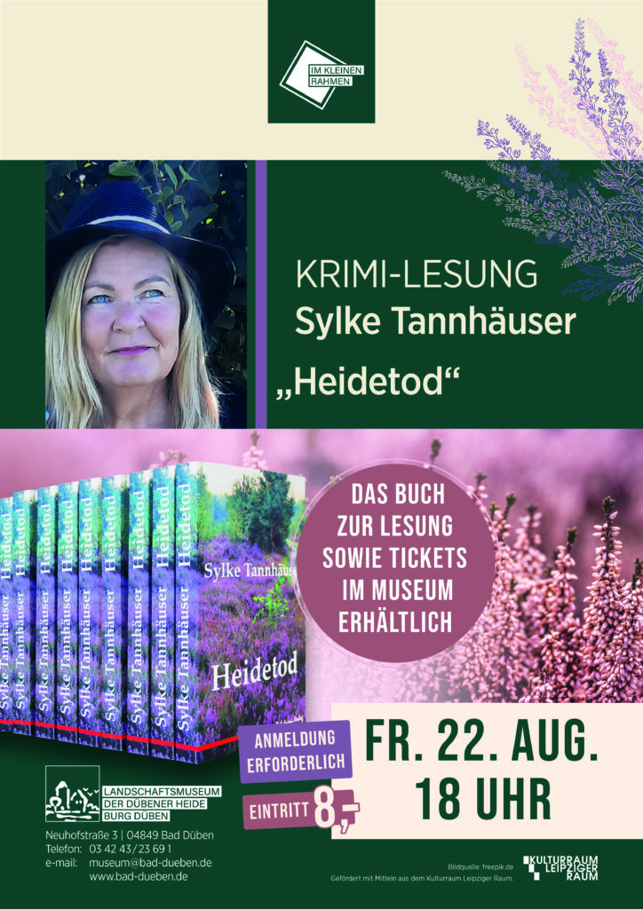 2025 08 22 Krimi Lesung Sylke Tannhaeuser Heidetod