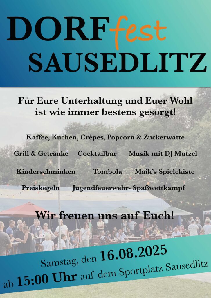 2025 08 16 Dorffest Sausedlitz