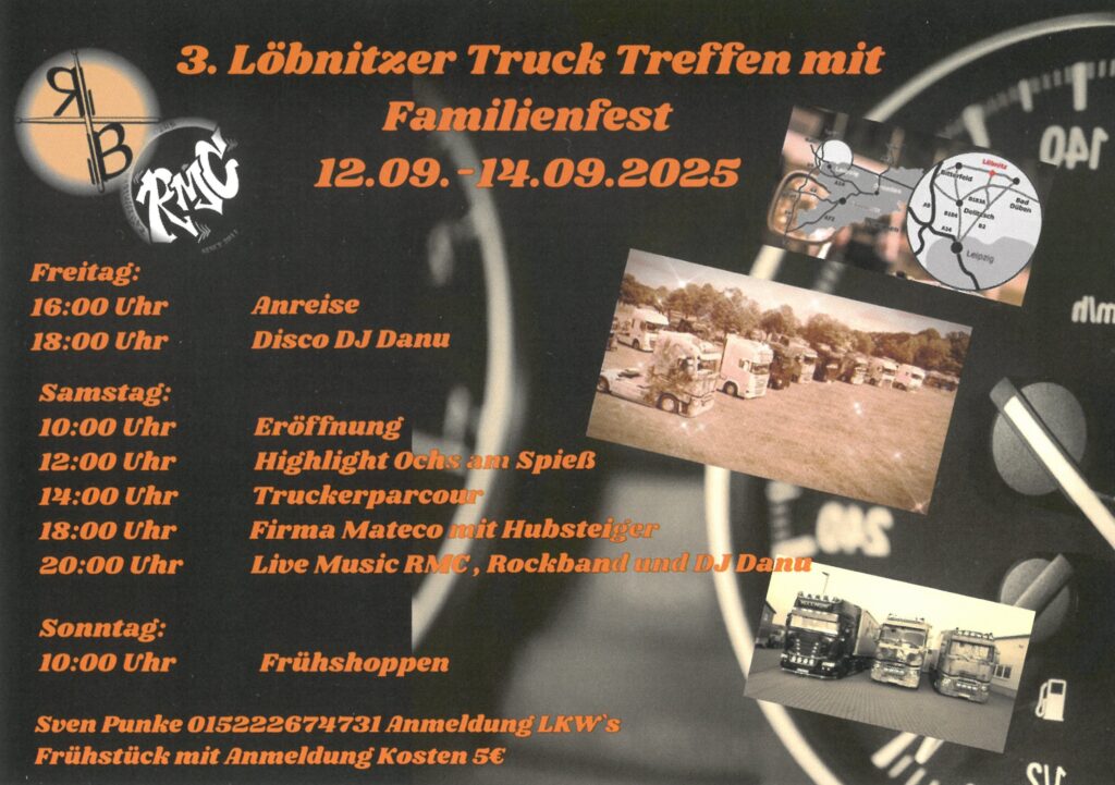 2025 09 12 14 3 Loebnitzer Trucktreffen Und Familienfest In Loebnitz 1