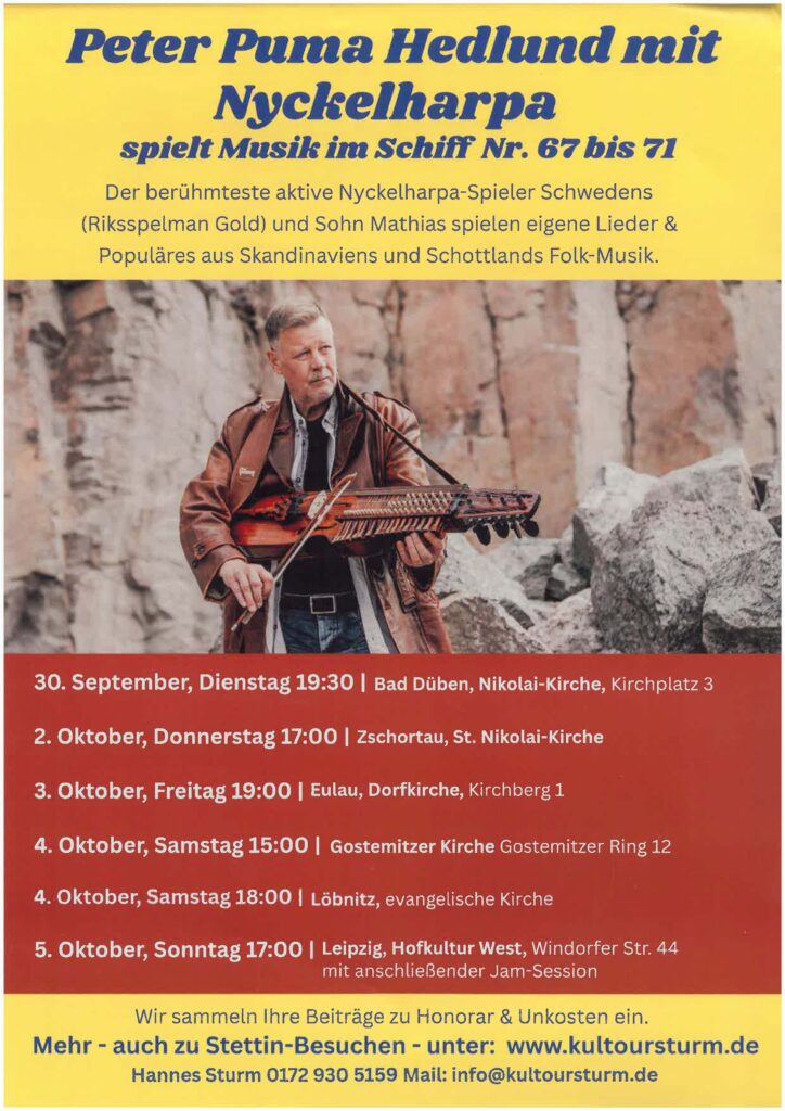 2025 10 04 Peter Puma Hedlund Musik Aus Skandinavien Schottland Folk Musik
