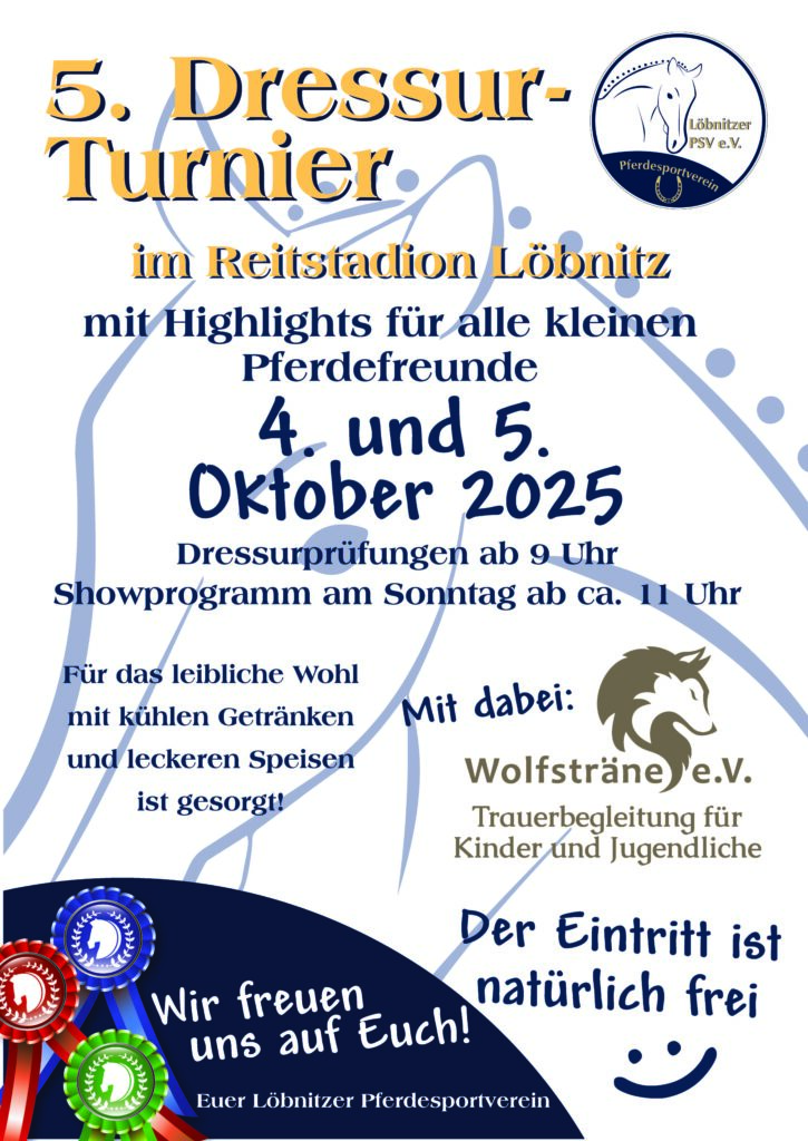 2025 10 04bis05 5.dressur Turnhier Reitstadion Loebnitz