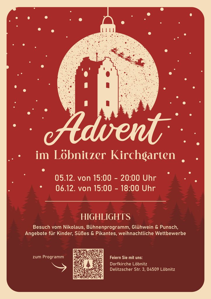 2026 12 05bis06 Adventlöbnitz Plakat 2026