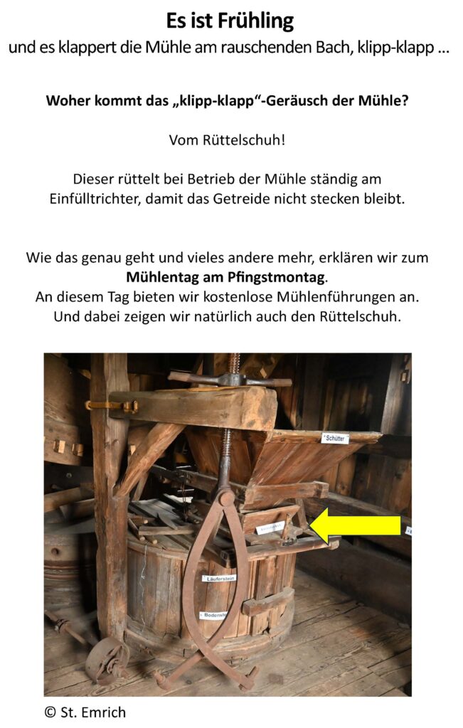 2026 02 10 Rüttelschuh Und Mühlentaginfo Bildrechte S. Emrich Überschrift Neu