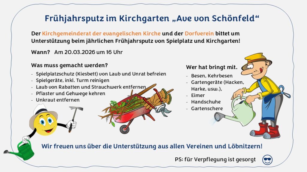 2026 03 20 Kirchputz